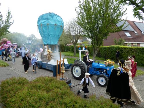 3e Priis grut, uitvinding hete luchtballon, In De Wolken, De Marderhoek